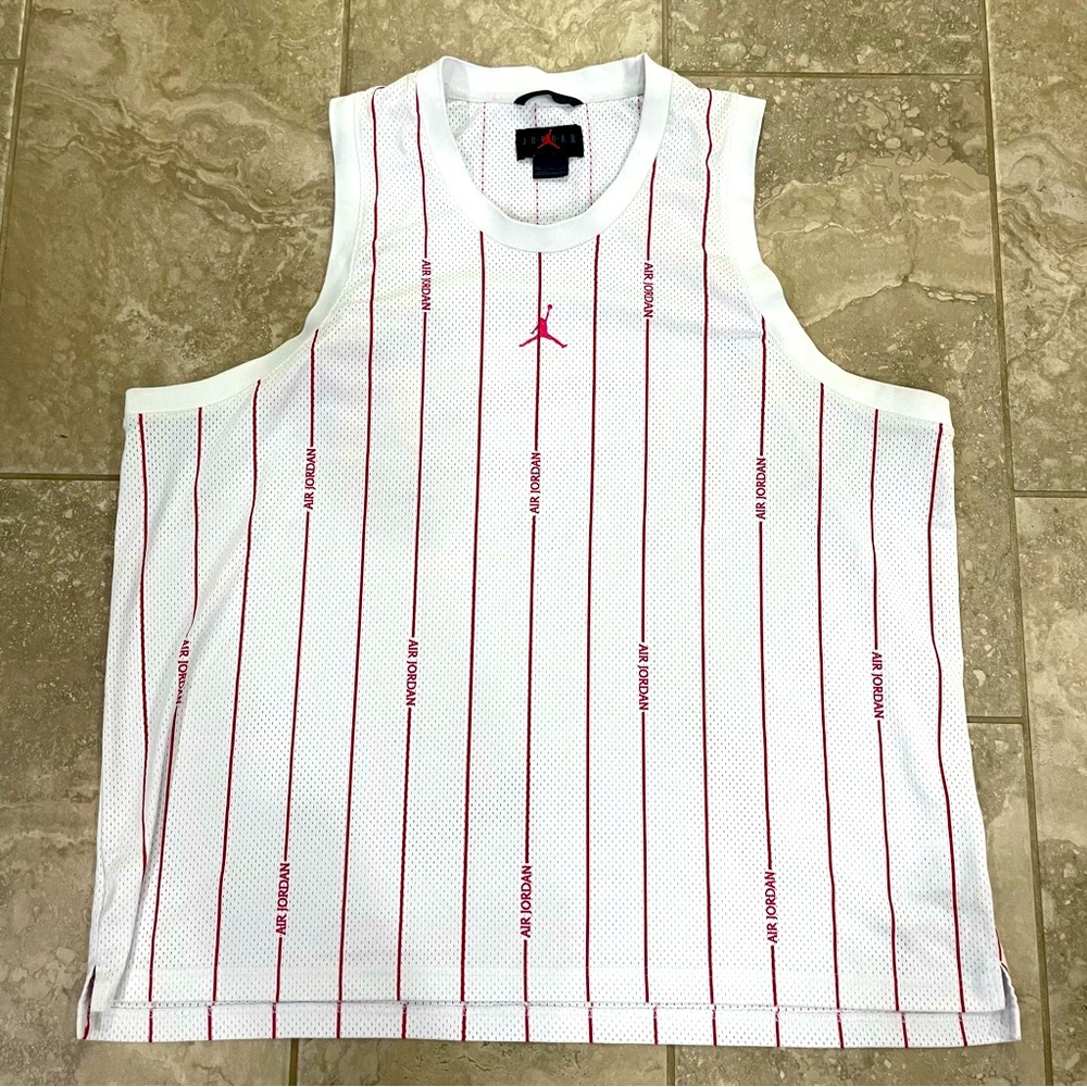 Nike Air Jordan Essentials All‎ Over Print Mesh Jersey Top Size 3XL DM1380 100